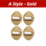 4pcs/set Toyota Stainless Steel Car Door Lock Cover Protection