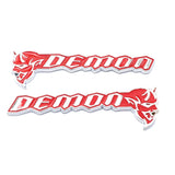 Dodge Demon Logo Metal Car Rear Sticker Auto Body Emblem Badge Decal