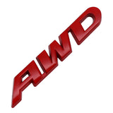 Metal Car Body Side Emblem Badge AWD Logo Sticker for Honda Civic Fit Accord Odyssey Jazz CRV Crosstour City Jade HRV Pilot CRZ