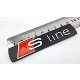 Audi Sline Metal Car Rear Sticker Side Emblem Badge Decal