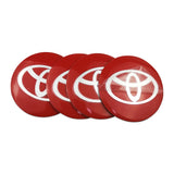 60mm Toyota Car Wheel Center Hub Cap Sticker Decal