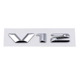 Mercedes Benz V12 Logo ABS Car Rear Sticker