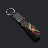 Mercedes Benz AMG Oxford Webbing Car Keychain Keyring