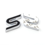 Ford S Logo Metal Car Front Grille Emblem Auto Rear Sticker Decal