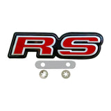 ABS Car Front Grille Rear Trunk Emblem Badge Sticker for RS SI Logo Odyssey CRV Jazz Pilot Civic 10th Accord City Crosstour
