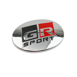 Car Steering Wheel Center Sticker for Toyota GR Sport Corolla Rav4 Auris Yaris Prius C-HR Trunk Side Badges Accessories