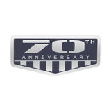 Jeep 70th Anniversary Logo Metal Car Body Side Fender Sticker Trunk Emblem Badge