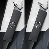 2pcs/set Mazda Suede Car Safety Belt Pads Shoulder Covers