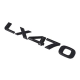 ABS for  LX470 LX570 Logo IS300 ES250 ES350 IS250 CT200H GS350 NX200T Car Rear Trunk Emblem Badge Sticker Auto Accessories