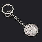 Volkswagen VW Diamond Metal Car Key Rings Keychain Pendant