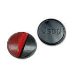 6cm Jeep ABS Car Steering Wheel Center Sticker Decal Emblem Badge
