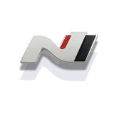 Hyundai N LINE Logo Metal Car Rear Sticker Trunk Emblem Badge Decal