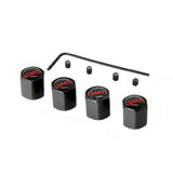 4pcs/set GMC Anti-Theft Car Air Valve Stem Cap Auto Tyre Valve Covers