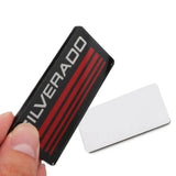 Chevrolet Silverado Metal Car Rear Sticker Auto Body Side Emblem Badge
