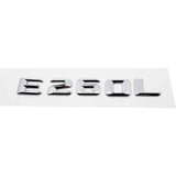Mercedes Benz E180L E200L E260L E320L E350L E400L Car Rear Sticker Decal Emblem Badge