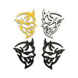 Dodge Demon Logo Metal Car Rear Sticker Fender Side Emblem Badge Decal
