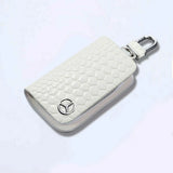 Mercedes Benz PU Leather Car Key Case Pouch Key Bag Protector
