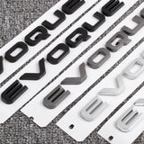 Land Rover EVOQUE Logo ABS Car Rear Sticker Decal Emblem Badge