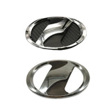 1pcs 65/100/110/120/130/140/150/160mm High Quality Vitz Chrome Badge Logo for Alphard Yaris Vios Alpha Highlander AP038