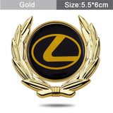 Lexus Metal Car Rear Sticker Auto Window Emblem Badge Decal