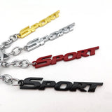 Toyota Sport Metal Car Key Rings Keychain Pendant