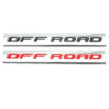 Ford ROTARY SUPER DUTY OFF ROAD Metal Car Rear Sticker Auto Body Side Emblem Badge Decal