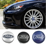 4pcs/set 54/55/59/66/68mm Ford RS Car Wheel Center Hub Caps Hub Covers