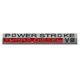 Ford Power Stroke Diesel V8 Metal Car Rear Sticker Auto Body Emblem Badge Decal