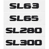 Mercedes Benz SL63 SL65 SL280 SL300 SL320 Car Rear Emblem Badge Sticker