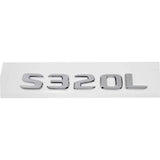 Mercedes Benz S500 S550 S600 S650 S300L S320L S500L S600L ABS Car Rear Sticker Decal