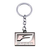 Lexus FSPORT Logo Metal Car Key Rings Keychain Pendant