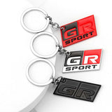 Toyota GR Sport Metal Car Key Rings Keychain Pendant