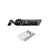 Hyundai N Line Logo Metal Car Front Hood Grille Emblem Badge Decal