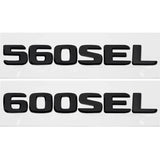 Mercedes Benz 230E 300E 300SEL 300SE 500SEL 560SEL 600SEL ABS Car Rear Sticker Decal
