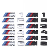 BMW M1 M2 M3 M4 M5 M6 ABS Car Rear Sticker Emblem Badge Decal