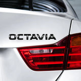 Skoda RAPID SUPERB OCTAVIA KAROQ KODIAQ KAMIQ Fabia 4x4 YETI Metal Car Rear Sticker Trunk Emblem Badge Decal
