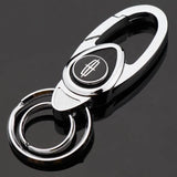 Lincoln Metal Men Car Keyring Key Chain