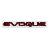Land Rover EVOQUE Logo ABS Car Rear Sticker Decal Emblem Badge
