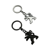 Peugeot Logo Metal Car Key Rings Keychain Pendant