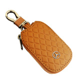 Mercedes Benz PU Leather Car Key Wallet Key Case Cover Bag