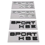 Land Rover SPORT HSE Logo ABS Letter Car Rear Sticker Decal Emblem Badge