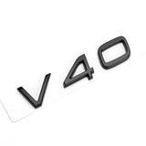 Volvo S40 S60 S80 S90 S80L V40 V50 V60 V90 C30 ABS Car Rear Sticker Emblem Badge Decal
