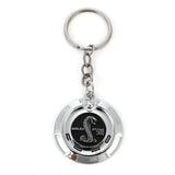 Ford Mustang Shelby Logo Metal Car Keychain Keyring
