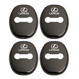 4pcs/set Lexus Stainless Steel Car Door Lock Cover Protection