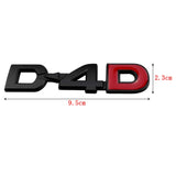 Car Sticker Emblem Badge Decal for D4D D-4D Logo COROLLA RAV4 Camry CROWN PRIUS REIZ VIOS HIGHLANDER Prado Corolla Tundra