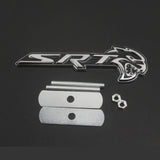 Dodge SRT Metal Car Front Grille Emblem Auto Body Side Sticker Decal