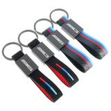 BMW M3 M5 Car Logo Suede Metal Key Chain Keyring