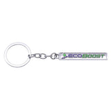 Ford ECOBOOST Logo Metal Car Keychain Keyring