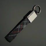Mercedes Benz AMG Car Logo Oxford Webbing Metal Keyring Pandant Key Chain