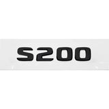 Mercedes Benz S55 S63 S200 S220 S250 S260 S300 S320 S350 ABS Car Rear Stickers Decal